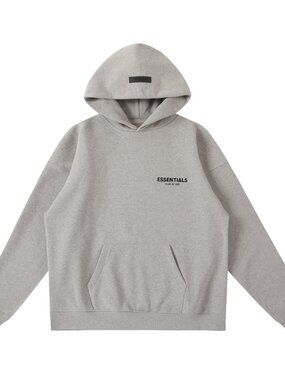 Grey Essentials Hoodie